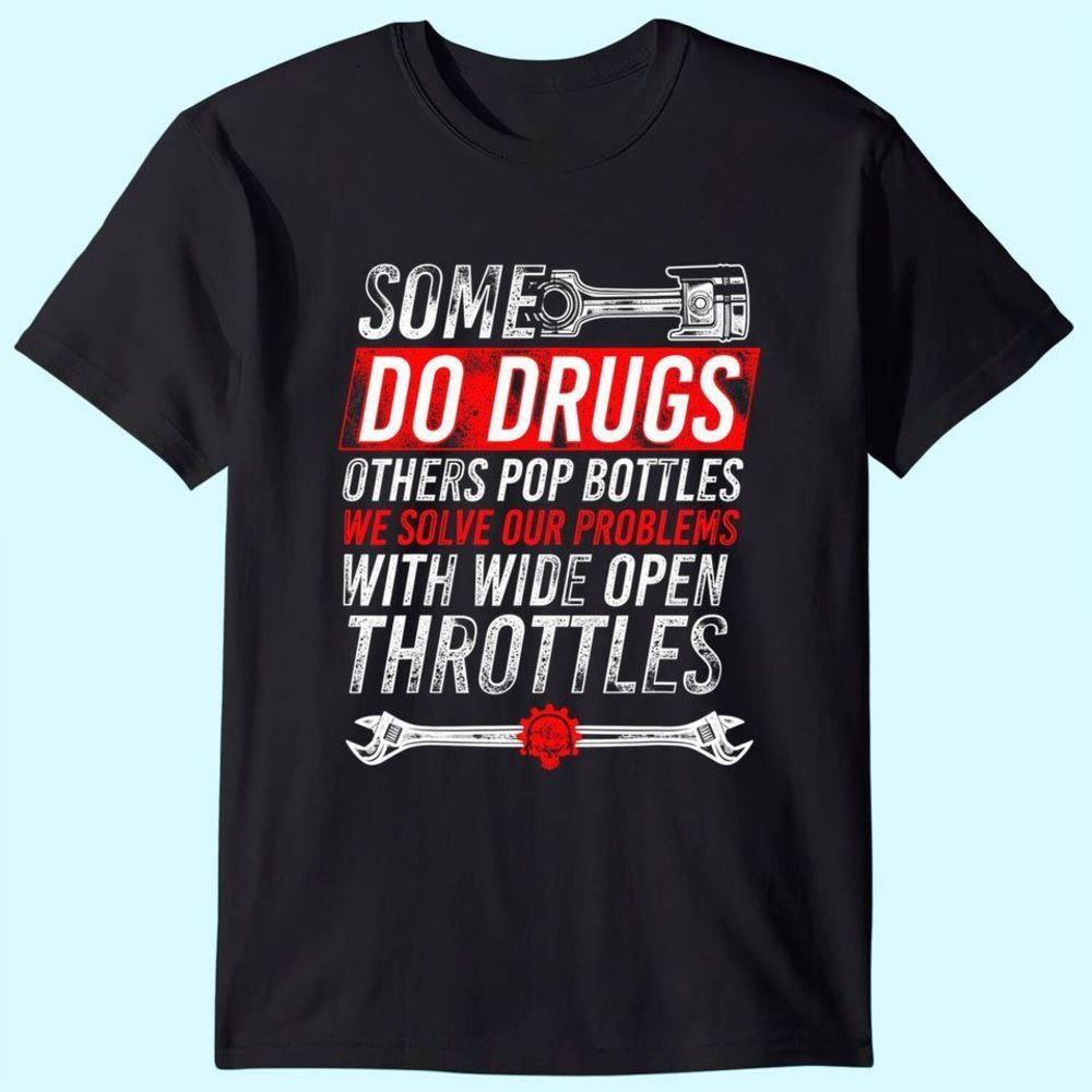 Wide Open Throttle Tshirt Car Or Truck Racing Tshirt - Picture 1 of 4